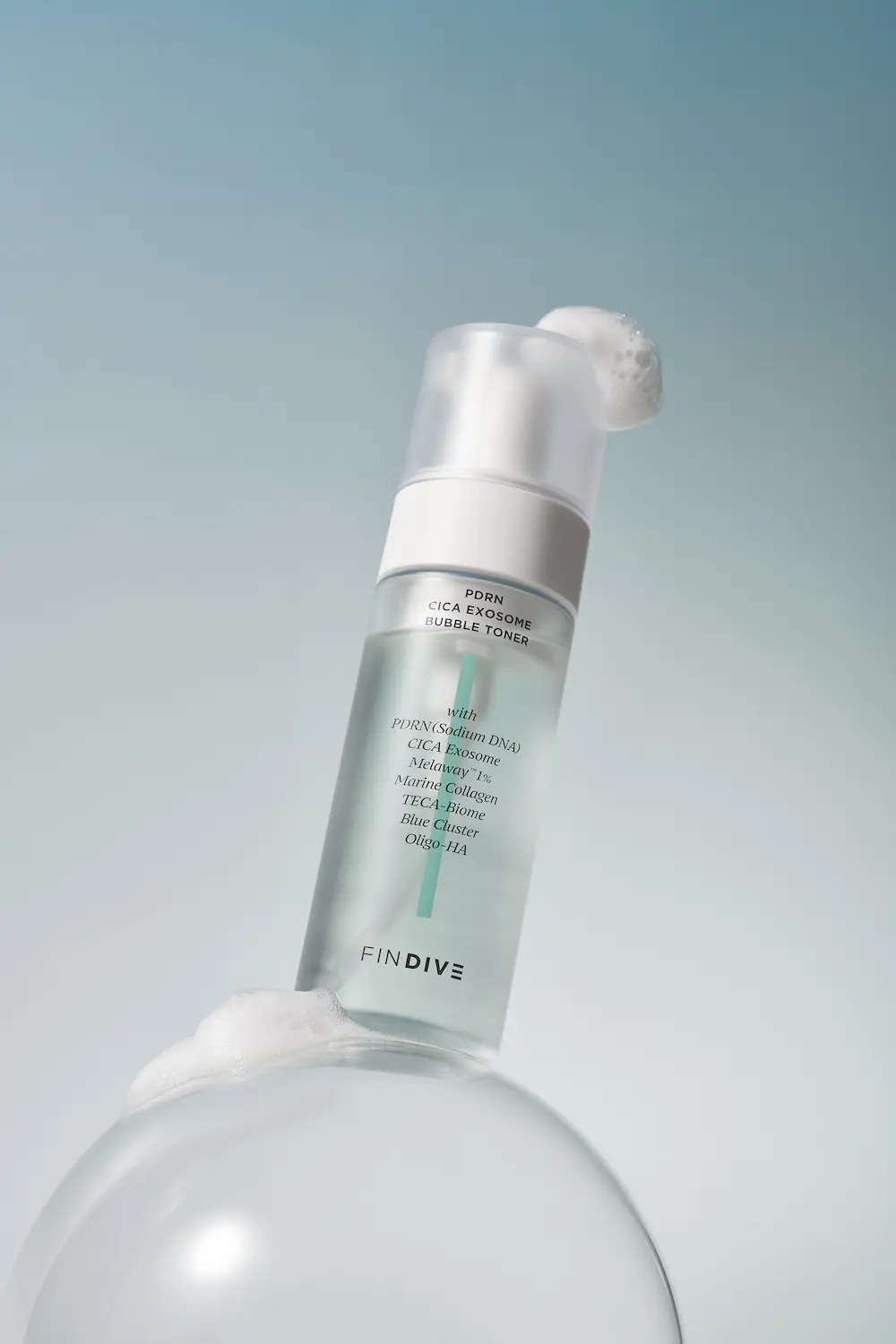 FINDIVE PDRN Cica Exosome Bubble Toner 150ml
